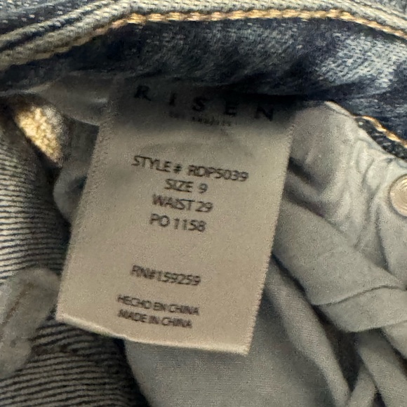 Risen Jeans (5 pair) size 9/29 - Picture 5 of 8